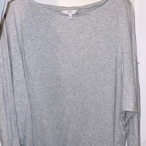 crown and ivy cuffed top. worn a few times but still looks new.